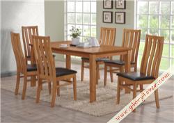 VEVINA DINING SET ( 1+6 )